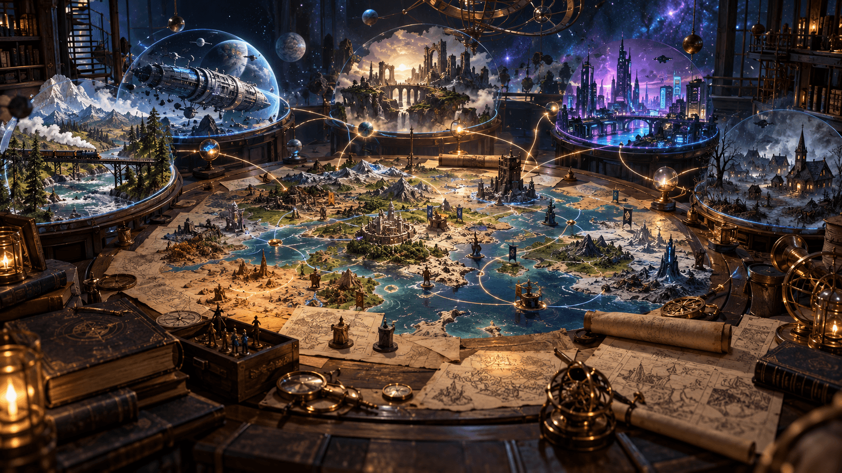 How We Build Worlds