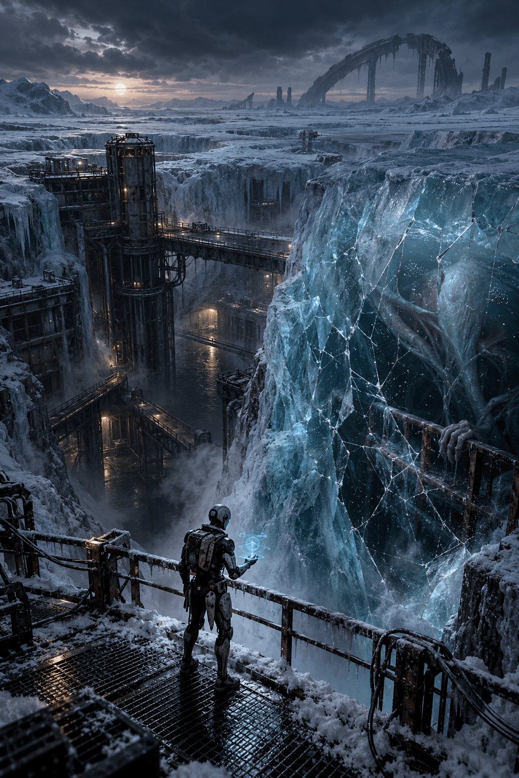 Kharos-9 under-ice settlement