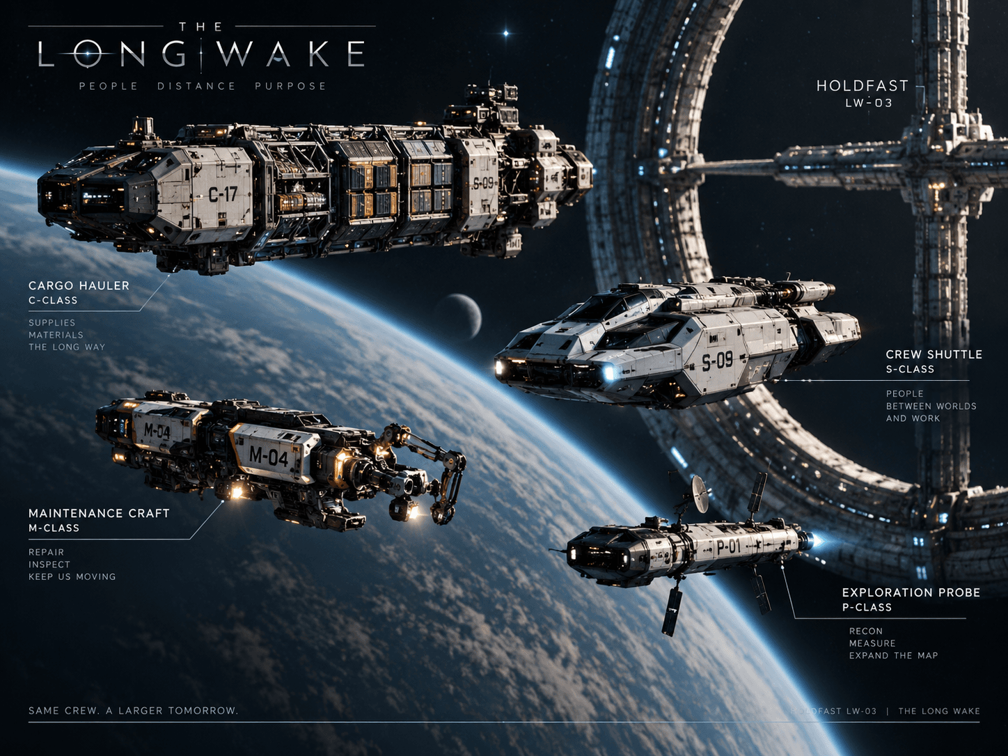C-class hauler and support craft